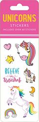 Unicorns Sticker Set (6 Different Sheets of Stickers!), 2 1/2 x 7 1/8