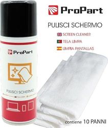 KIT pulizia monitor con 10 panni