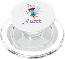 Magical Birthday Fairy Pixie Sprite Girl Birthday Tía PopSockets PopGrip para MagSafe