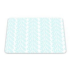 Bonamaison, Rechthoek digitaal bedrukte muismat, antislip onderkant, voor kantoor en thuis, afmetingen: 22x18 cm