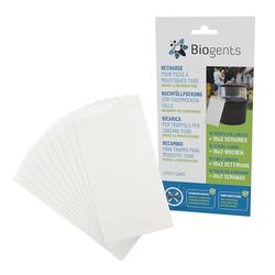 Biogents Sticky Cards I Ricarica per la trappola BG-GAT da esterno I set da 10 fogli adesivi I cattura zanzare tigre e della febbre gialla che depongono le uova