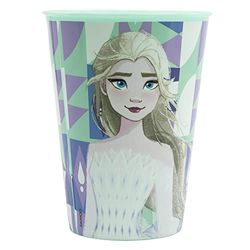 GOBELET RÉUTILISABLE POUR ENFANTS EN PLASTIQUE SANS BPA 260 ML | FROZEN ICE MAGIC