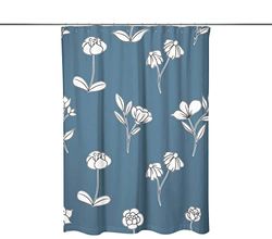 Bonamaison Shower Curtain, Polyester, Multicolor, 150x200