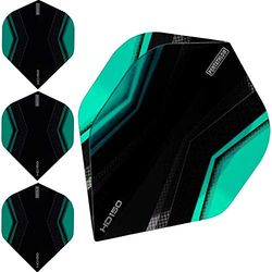 abcdarts Pentathlon Hd150 Xwing Flights de fléchettes Adulte Unisexe, Aqua, Klassische