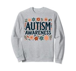 Autism Mom For Autistic Son Autism Awareness Sweatshirt