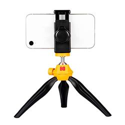 KODAK Smartphone Tripod - Vlogging Trípode/mango para smartphones y cámaras populares con sistema de montaje con tornillo ¼ (Perfecto para Vlogs/Vlogging, Disparador remoto Bluetooth extraíble)