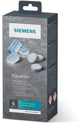Siemens Multipack TZ80003A, 10 compresse di pulizia, 6 compresse decalcificanti, adatte per macchine da caffè della serie EQ e macchine automatiche da incasso