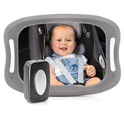 Reer Babyview LED Rétroviseur de Sécurité avec Lumière Intégrée
