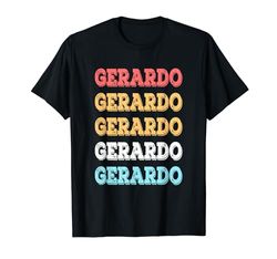 Simpatico regalo personalizzato Gerardo Nome personalizzato Maglietta