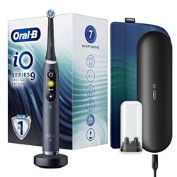 Oral-B iO Series 9 - Cepillo de dientes, eléctrico, recargable, con 1 mango, inteligencia artificial (Packaging may vary)