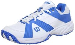 Wilson Tour Ceptor, Zapatillas de Tenis Hombre, Blanco, 45 1/3 EU Estrecho