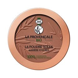 La Provençale Bio - La polvere solare leggera di ocri certificata biologica - polvere abbronzante per il viso - 100% di ingredienti di origine naturale - per tutti i tipi di pelle - tonalità: scuro