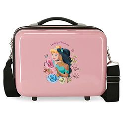 Disney Principesse beauty case regolabile con tracolla rosa 29 x 21 x 15 cm Rigido ABS 9,14 L