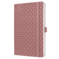 SIGEL J5129 Jolie Weekly Planner 2025, hardcover, 13,5 x 20,3 cm, 174 Pages, Dusty red