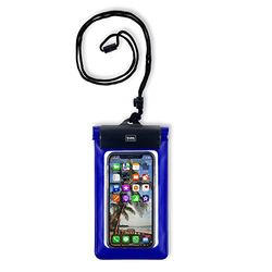 Legami - Waterdichte beschermhoes voor smartphone, praktische afneembare band, hermetische sluiting, transparant en ultradun venster, voor scherm tot 6,5 inch, touchscreen-gevoeligheid, 10,7 x 22 cm