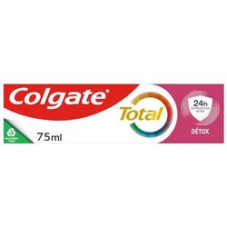 COLGATE - Dentifrice Colgate Total 24H Défense Detox - Protection Complète des Dents et des Gencives - Répare - Revitalise - Rafraîchit - 75ML