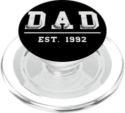 Golf Papá Desde 1992 Cumpleaños Día del Padre Vintage PopSockets PopGrip para MagSafe