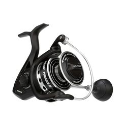 PENN Pursuit IV zoutwater spinmolen - spinvissen, voor allround gebruik, boot, kajak, oever, zwart zilver, 6000