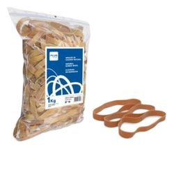 Elastici marca Plus Office modello bande elastiche n°18 10 mm 1 kg