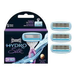 Wilkinson Sword - RICARICHE HYDRO SILK - Pack da 3 lame per donna