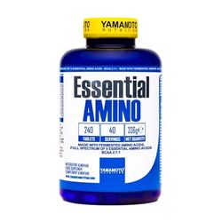 YAMAMOTO NUTRITION Essential Amino 240 Comprimés, Matrice d'Acides Aminés Essentiels avec un Rapport L-Leucine, L-Isoleucine, L-Valine 2:1:1
