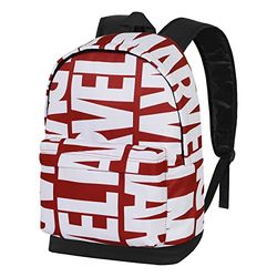 Marvel Marvelmania-ECO Rugzak 2.0, rood, 17 x 32 x 44 cm, inhoud 22,5 l, Rood, Eén maat, ECO Rugzak 2.0 Marvelmania