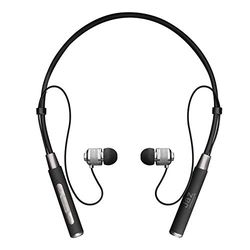 JAZ SBS Écouteurs Spirit Stereo, sans Fil V.5.0 avec Finition en métal, Cordon de Cou Flexible, Touches Multifonctions pour Musique et appels