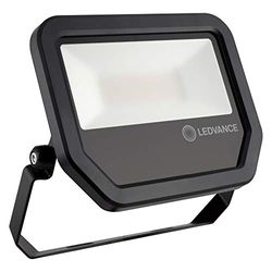 Ledvance LED Breedstraler GEN 3 Zwart 30W 3600lm 100D - 865 Daglicht | IP65 - Symmetrisch