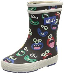 Aigle Baby Flac Play2, Stivali da Pioggia, Unisex - Bambini e ragazzi, Multicolore (Monstres), 19 EU