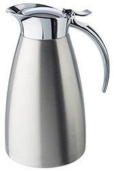 APS caraffa sottovuoto Advanced, caraffa per caffè, a Doppia Parete in Acciaio Inox, per Bevande Calde e Fredde, Lavabile in lavastoviglie, 5 Tazze/0,6 Litri