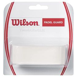 Wilson Padel-Guard, Bande de protection adhésive, Transparent, 3,3 x 41 cm, Pour une protection contre les chocs, WRR940100