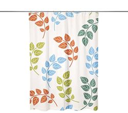 Bonamaison 1 Unidad Digitally Printed Shower Curtain, Polyester, Blue, 140 x 200 Cm