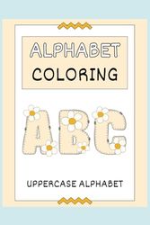 Uppercase Alphabet Coloring Book