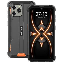 Blackview BV5300Pro Rugged Smartphone, 7GB RAM+64GB ROM/TF 1TB, 2.3GHz Octa Core, 6580mAh, 6.1''HD+, 13MP+8MP, Android 12 Telefono Indistruttibile, NFC/3 Slots/Face ID/Modalità Guanto/OTG/GPS