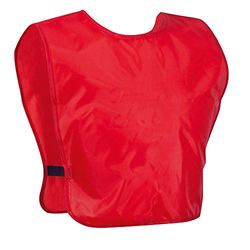 eBuyGB Child's Pack of 10 Sports Training Bibs/Vests, Red, 6 - 8 Years