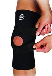 Pro-Tec Athlétisme Petit j-lat latéral subluxation Support pour genou droit