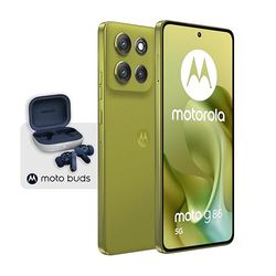 Motorola moto g86 + moto buds 8/256GB, Fotocamera 50MP + sensore antisfarfallio, Display 6.67" pOLED 120Hz, batteria 5200mAh, MediaTek Dimensity 7300, Android 15 Golden Cypress, With Buds Blu