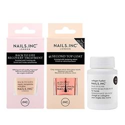 Nails.INC Mani Must-Haves 3-Piece Nail Set (Worth Value £38)