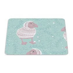 Bonamaison, Rectangle Pop Art Digital Printed Mouse Pad, Non-Slip Base, for Office and Home, Size: 22 x 18 cm