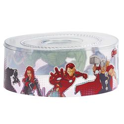 Dekora - Avengers Cake Cover | Hygiënische en Herbruikbare Plastic Cake Cover - 25 cm Diameter x 12 cm Hoogte