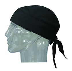 HyperKewl Unisex's 6536 parowna czapka chłodząca czaszka - czarna, jeden rozmiar
