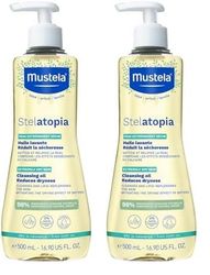 Mustela STELATOPIA huile lavante 500 ml 500 g, 500 grams, 500 mililitro, 1 (Lot de 2)