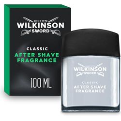 Wilkinson Sword Classic Men's Aftershave Fragrance, Great Addition to Wash Bags for Men's Grooming, Practical Gifts, Aftershave for Men, 100ml