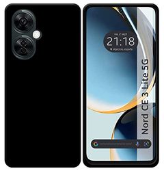Tumundosmartphone Silikon Gel TPU Svart Skal för Oneplus Nord CE 3 Lite 5G