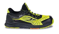 Beta 7353Y 41 - Shoes 0-Gravity, Ultralight, Made of Mesh Fabric, Highly Breathable, Upper Shoe with Special Luminous Mesh, Highly Visible Black Yellow
