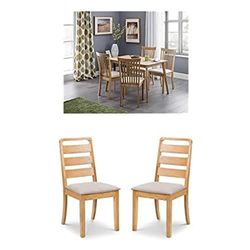 Julian Bowen Set of Boden Table & 4 Lars Chairs