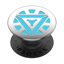 PopSockets PopGrip - Soporte y Agarre para Teléfonos Móviles y Tablets con un PopTop Intercambiable - Enamel Arc Reactor