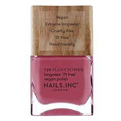 Nails.INC 73% Plant Power Stay Sustainable 14ml, Berry Nail Polish