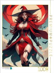 CALVENDO Puzzle Luna Raventide | 1000 Piezas, tamaño 48 x 64 cm, para Fotos y Horas Felices