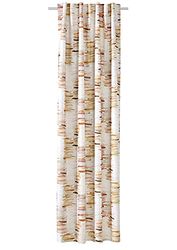 Verdi Rideau à Passants Juno 140 x 245 cm - 1 pièce - Imprimé Terre Cuite